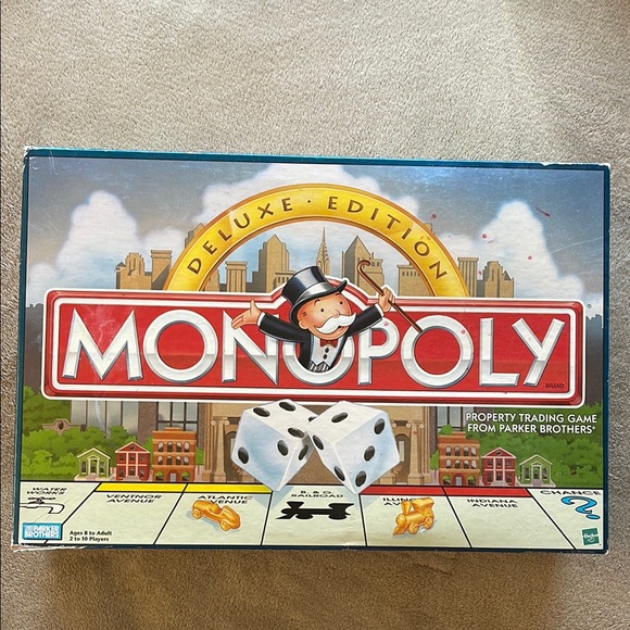 vintage parker brothers monopoly 1998 edition - Picture 1 of 6